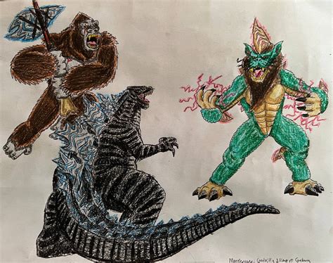 Monsterverse: Godzilla and Kong vs Gabara by BozzerKazooers on DeviantArt