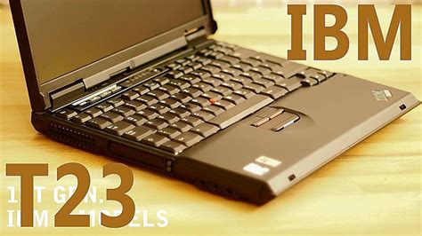 IBM ThinkPad T23 - restoration of an old flagship laptop | Ibm, Laptop, Restoration