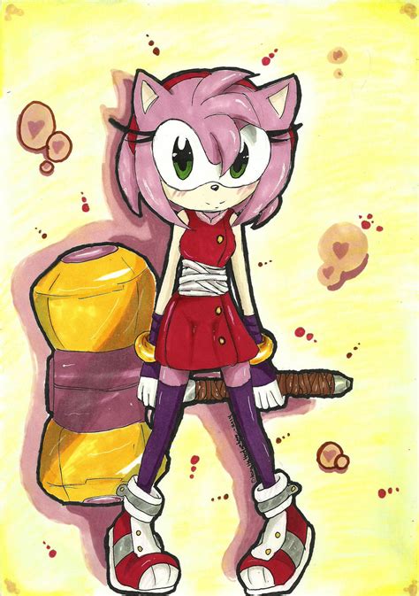 Sonic Boom - Amy Rose by HanatheHedgehog on DeviantArt