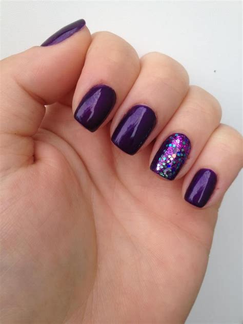 '9 Inch Heels' - #manimonday | Purple gel nails, Purple nail designs ...
