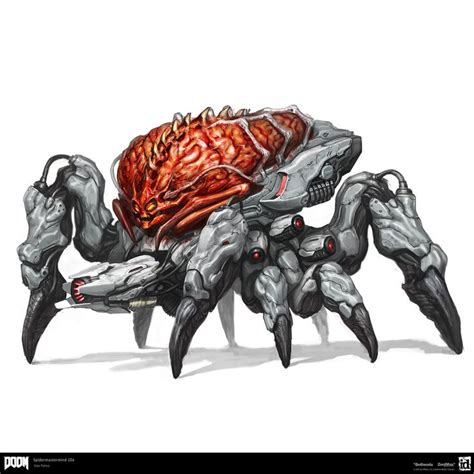 ArtStation - Spider Mastermind Concepts, Alex Palma | Monster design ...