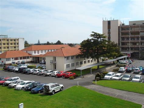 Whakatane Hospital 2011 before demolition in the December to make way for the new Project Waka ...