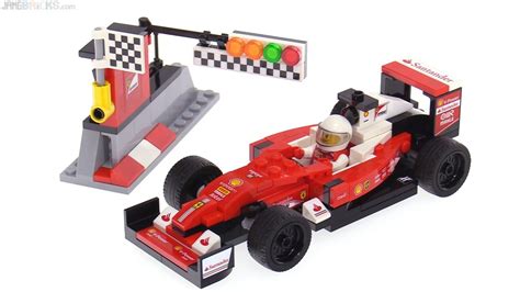 LEGO Speed Champions Ferrari Formula One SF16-H car review! - YouTube