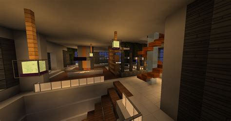 Download «Modern Mountain House» (37 mb) map for Minecraft