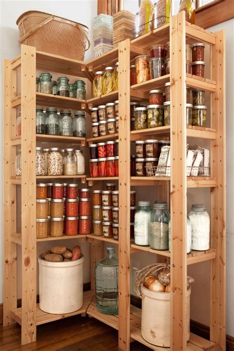 Simple Organized Pantries Ideas (104) | Beautiful pantry, Closet kitchen, Pine shelving unit