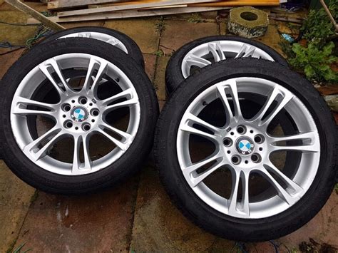 GENUINE 18 INCH BMW 5 SERIES F10 M SPORT ALLOY WHEELS WITH TYRES | in ...