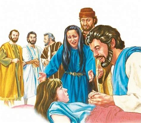 Jesus Life Illustrations Jairus Daughter | Images and Photos finder