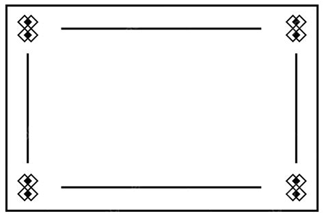 Rectangle Border Vector, Rectangle, Boreder, Rectangle Box PNG and Vector with Transparent ...