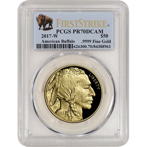 2017-W American Gold Buffalo Proof (1 oz) $50 - PCGS PR70 First Strike Buffalo | eBay