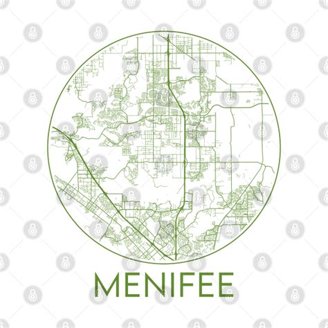 Menifee California map - Menifee - T-Shirt | TeePublic