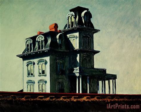 Edward Hopper The House By The Railroad painting - The House By The Railroad print for sale