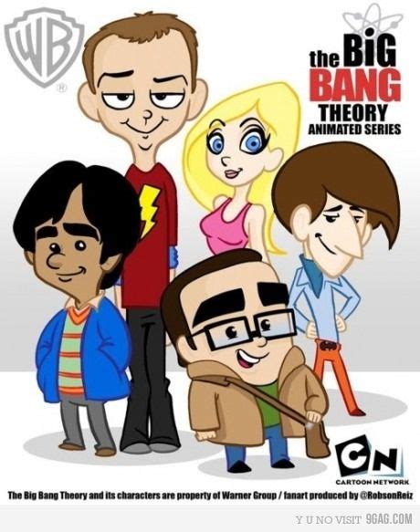 The Big Bang Theory Animated Series | Big bang theory, Bigbang, Big bang theory funny