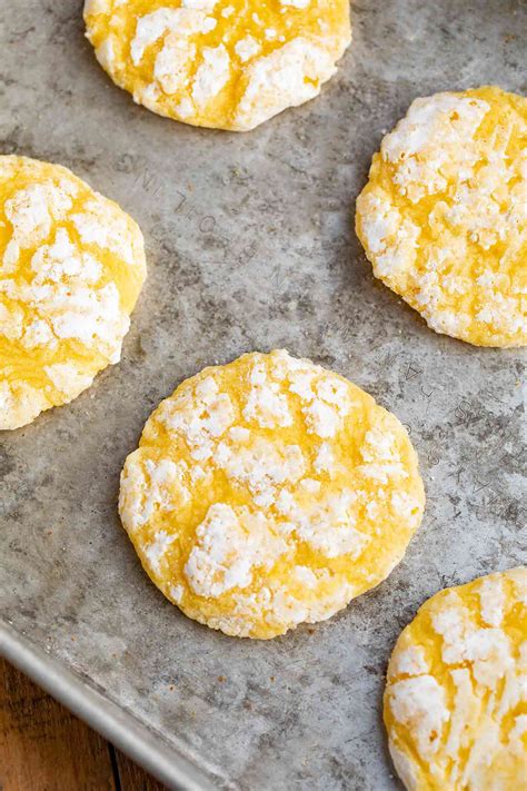 Lemon Cookies Recipe - Dinner, then Dessert