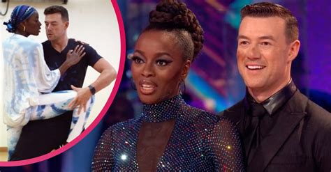 Strictly: AJ Odudu sends fans wild with Kai Widdrington Instagram pic