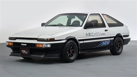 Classic Toyota AE86 sports coupes get electric and hydrogen power - Drive