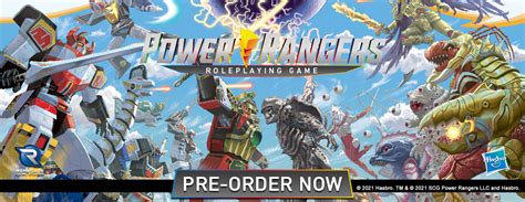 Early Access for the Power Rangers Roleplaying Game - With Pre-Gen ...