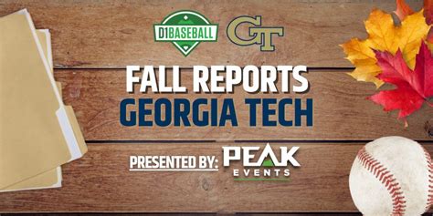 Fall Report: Georgia Tech • D1Baseball