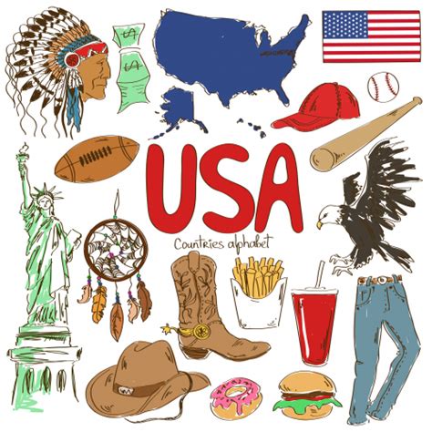 USA Culture Map Printable - KidsPressMagazine.com