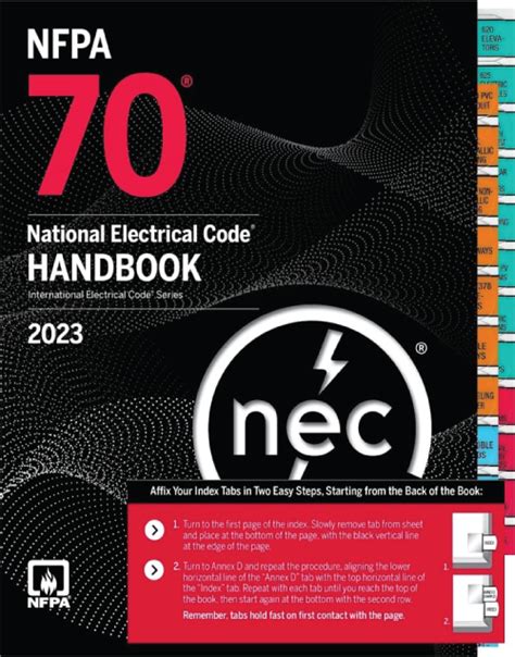 Nec 2023 National electrical code Handbook 2023 edition with Index Tabs - Your Book Stop