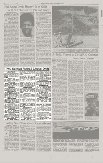 1977 National Football League Draft - The New York Times