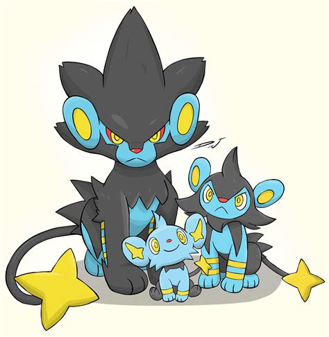 shinx luxio luxray fanart : r/pokemon