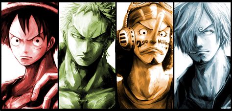 Luffy, Zoro, Anime