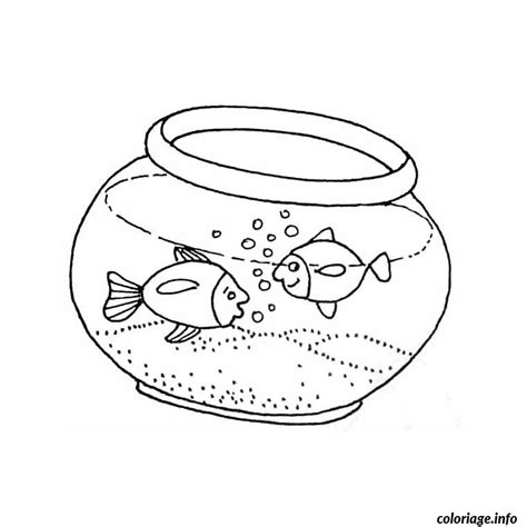 Coloriage Poisson Aquarium Dessin Poisson à imprimer