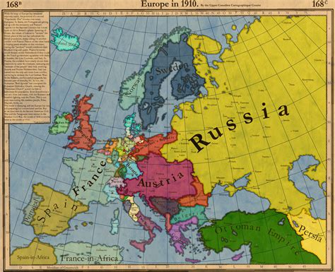 The Century Europe Stood Still - The map of Europe from a game of ...