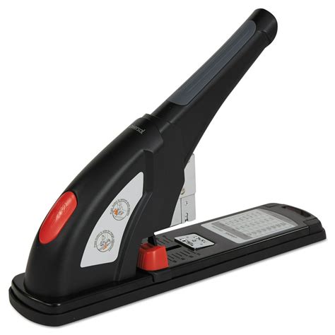 Universal Heavy-Duty Stapler, 200-Sheet Capacity, Black/Graphite/Red -UNV43048 - Walmart.com ...