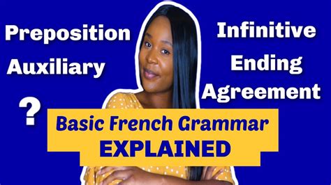 French Grammar for Beginners - Basic French Grammar Rules EXPLAINED - YouTube
