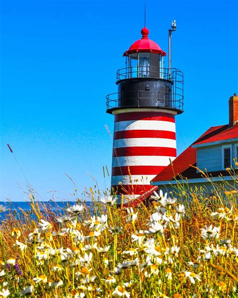 Maine Lighthouses and Beyond: West Quoddy Head Lighthouse