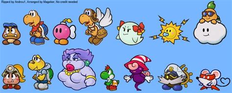 Paper Mario 64 Characters