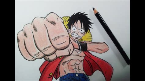 How To Draw Monkey D. Luffy - YouTube