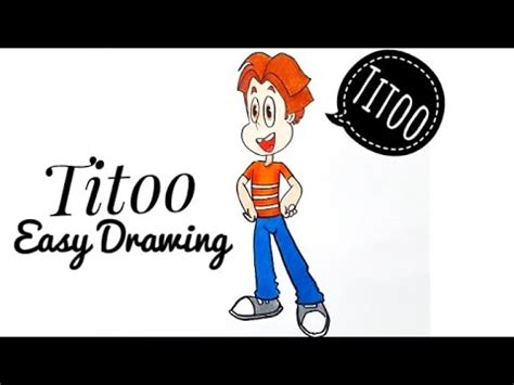 Titoo cartoon new show/How to draw Titoo cartoon character //Titoo new ...