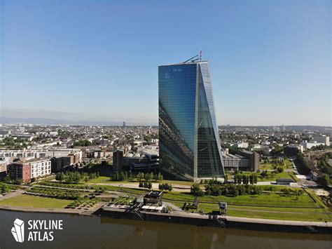 ECB Frankfurt - Skytower - European Central Bank Headquarters