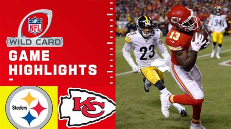 Highlights from Wild Card Playoffs | Chiefs vs. Steelers - YouTube