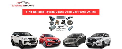 Where Can You Find Reliable Toyota Spare Used Car Parts Online