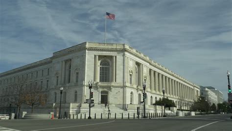 WASHINGTON, DC - MARCH 2015: Russell Senate Office Building With Sign ...