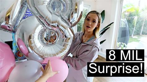 8 Million Subscribers Surprise! | Ashley Nichole Vlogs - YouTube