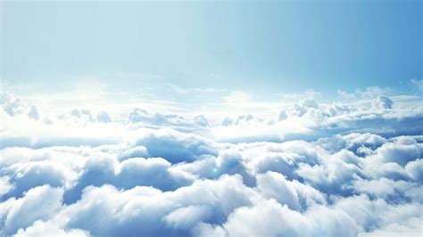 White Cloudy Sky With Sunbeam HD Sky Wallpapers | HD Wallpapers | ID #71622