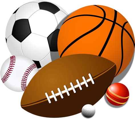 Sports - Sport Balls Clipart - Full Size Clipart (#189306) - PinClipart