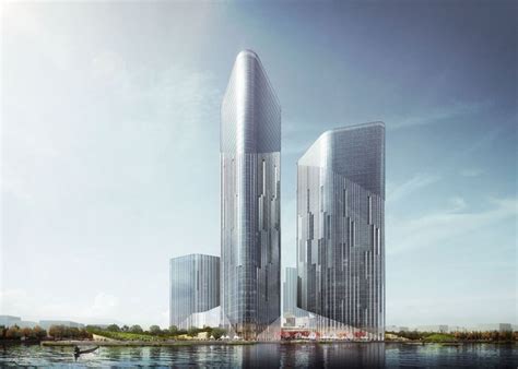 Mixed-Use - bKL Architecture | Architecture, Tower, Zhengzhou