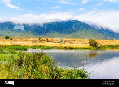 Ngorongoro crater lake magadi in hi-res stock photography and images - Alamy