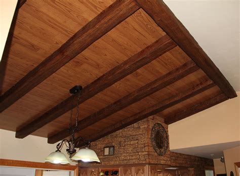 Dining Room Design with Artificial Wood Beams - Barron Designs