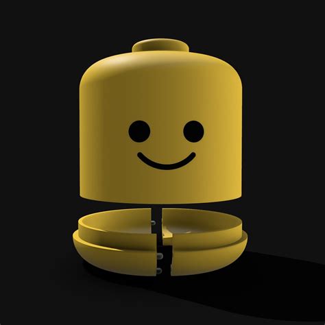 Lego Helmet Concept | CGTrader