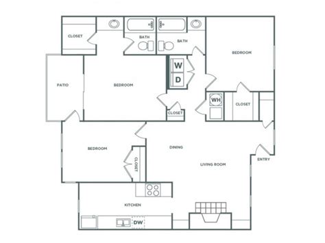 3ARWL- 3 Bedroom - Luxe | 3 Bed Apartment | The Dakota at Druid Hills