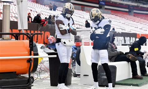 WATCH: Dennis Allen awards game balls to the Saints equipment staff