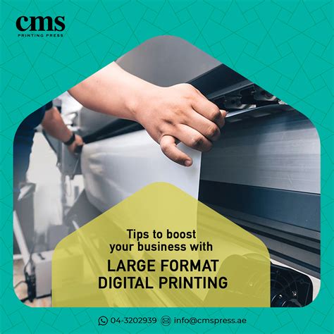 Tips to boost your business with large format digital printing - CMS