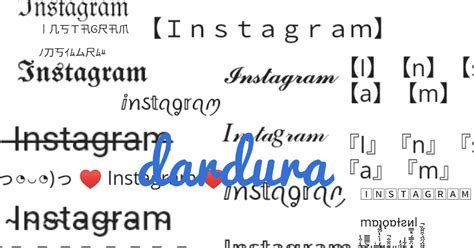 Instagram Font Generator Online (𝓒𝓸𝓹𝔂 𝒶𝓃𝒹 𝓟𝓪𝓼𝓽𝓮) Bio - Dardura