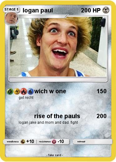 Pokémon logan paul 43 43 - wich w one - My Pokemon Card